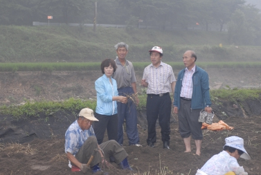 진안군 관내 집중호우피해 현장 방문